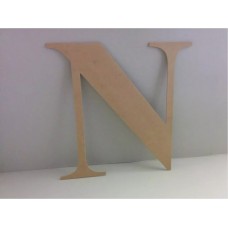 40cm mdf Letters N